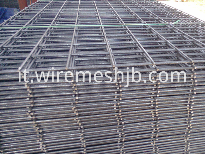 Black Steel Welded Mesh